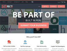 Tablet Screenshot of builtinperl.com